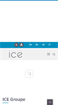 Mobile Screenshot of icegroupe.com